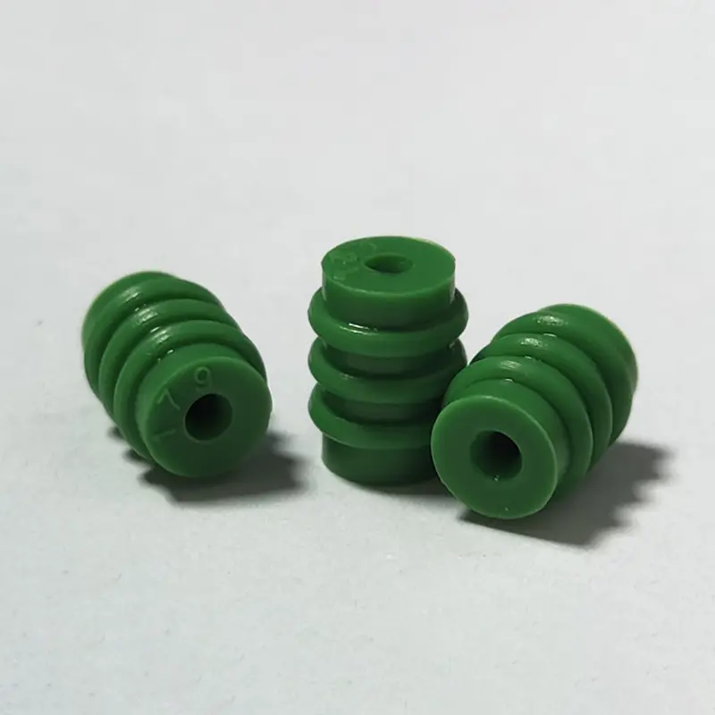 Dop de silicon verde de 1,3 mm