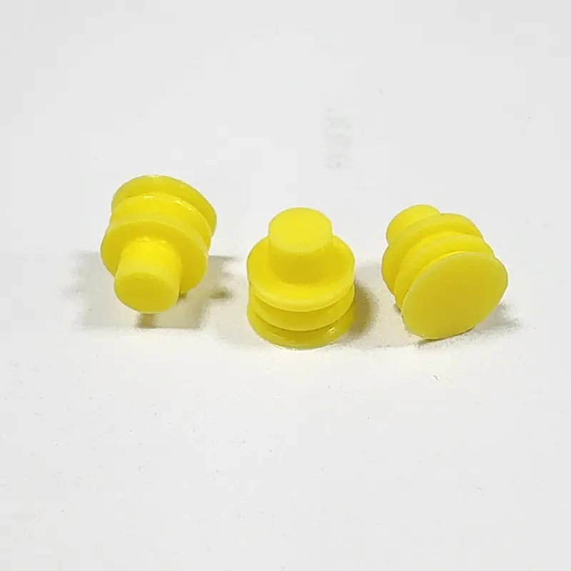 Plug de etanșare din silicon galben de 2,6 mm