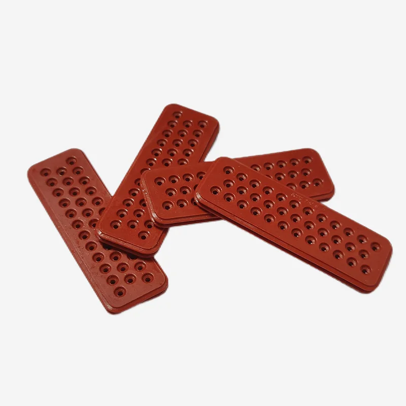 Sigiliu conector de silicon roșu